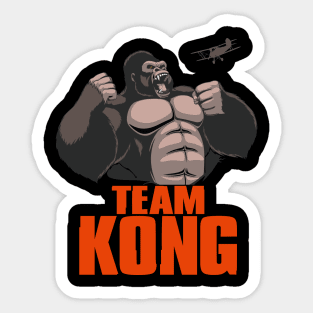 Godzilla vs Kong - Official Team Kong Neon Sticker